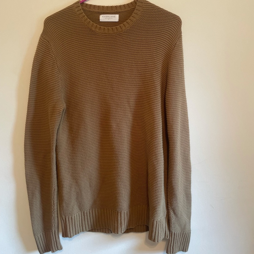 Everlane Coco cotton weave sweater